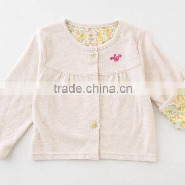 Japanese infant clothes manufacture high quality wholesale products cute babys wear kids cardigans for spring and summer