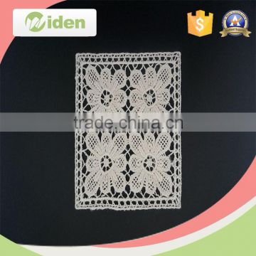 New fashion style four beautiful flower regular rectangular embroidery patch                        
                                                                                Supplier's Choice