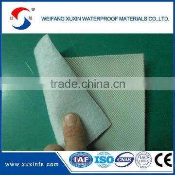 2.0mm thickness Longlife use pvc coated polyester fabric for swimming /pond waterproofing