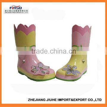 Cut Flower Rubber Boot for Kids