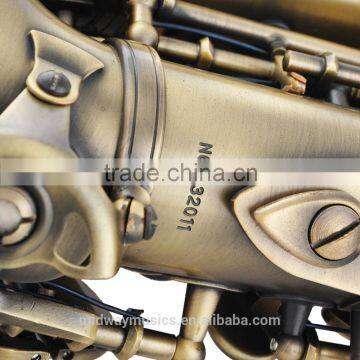 MSSC-302 Vintage Bronze Curved Soprano Saxophone From China Supplier photo-5