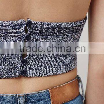 2016 New Latest Design Halter Stitchy Crop HSS3009 photo-6