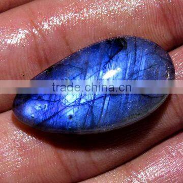 SUPERB QUALITY Natural Blue Flash Fire Labradorite Cabochon Fancy Shape 18X35MM Approx Good Quality On Whole Sale Price