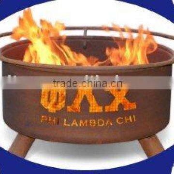 Phi Lambda Chi barbecue fireplace