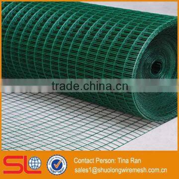 Hebei Shuolong Supply 0.9mx30m 19 Gauge Green PVC Coated Welded Wire Mesh Roll for UK Supermarket photo-3
