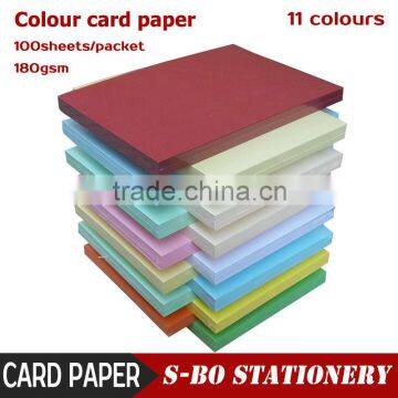 A4 180gsm color card paper business card paper name card paper