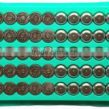 Bulk Tray AG13 Lr44 V13ga A76 RW82 LR1154 BUTTON CELL BATTERIES FOR WATCH FLASHLIGHT photo-2