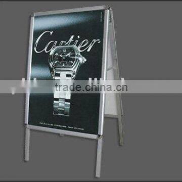 Advertising A-shape poster stand