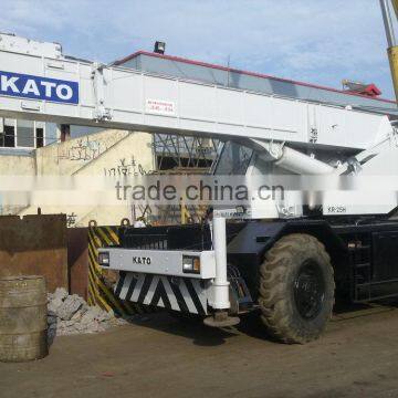 Used Rough Terrain Crane 25 ton for sale,kato kr25h crane