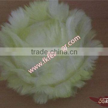 Best Selling Items Turkey Feather Ball Feather Flower Feather Roses With Star For Christmas And Wedding Decorations