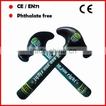 PVC air toys for kids inflatable hammer toys custom logo for promotion