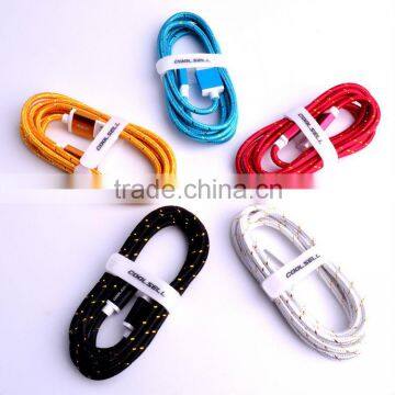 3ft Strong Durable 100% Factory Test Fabric Nylon Braided USB Charger Cable photo-6