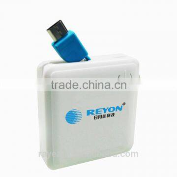 REYON mini 1200mah portable mobile power bank for emergency Iphone 6 6 Plus Ipad