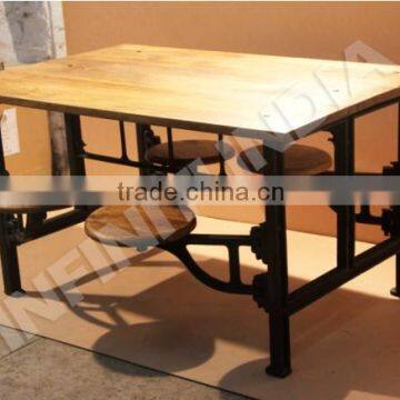 INDUSTRIAL VINTAGE DINING TABLE FURNITURE,INDUSTRIAL FURNITURE