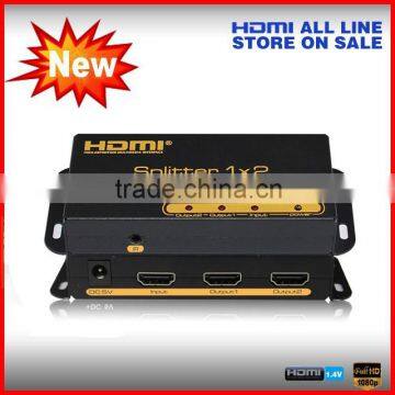 2 Port Hdmi Splitter With IR Suport 3D 4k photo-3