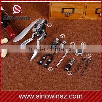 2016 Luxury Wine Opener Set With 9 Pieces Accessories for Wine Lovers Quality Choice photo-6