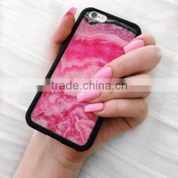 Gummy Pink Stone Phone Case,Silicone Phone Case