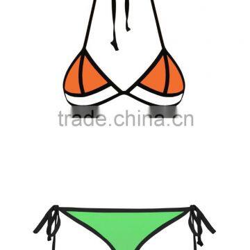 bikini girl women latex lingerie