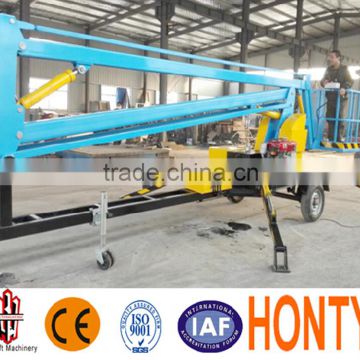 (12m)hydraulic electric trailer truck mounted used aerial work platform gtwy-12