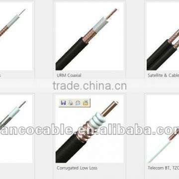 high frequency coaxial cable--hign temperature resistance