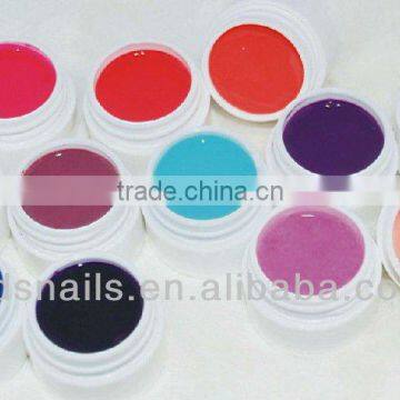 Nail hard gel of pudding uv gel