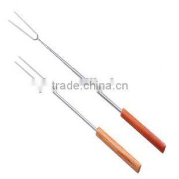 Not Coated Finishing and Stainless Steel Metal Type Roasting Fork Set