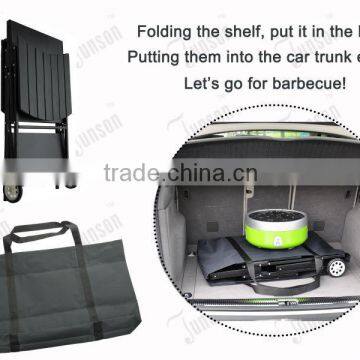 Smokeless Portable BBQ Grill/Korean Style Charcoal Grill With BBQ Shelf photo-3
