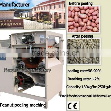 Peanut peeling machine