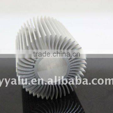 yy flower like aluminium profile for radiator and heater