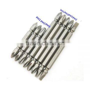 8size=one Set Double Head Phillips Slotted Screwdriver Bits Electric Screwdriver Head AR-20