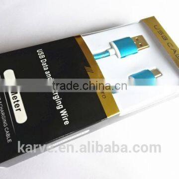 hot selling micro usb cable usb data and charging wire cable