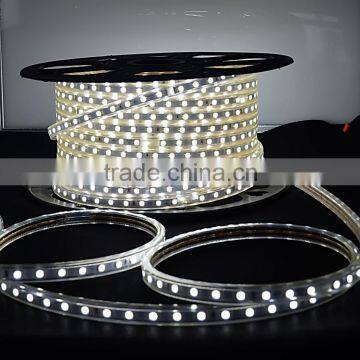 110V/220V 60 Led/m RGB Flexible SMD 5050 LED Strip Light Tape light with Flash bulb