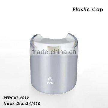 plastic make flat cap 24/410