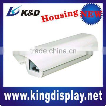 Indoor/Outdoor ALUMINIUM beige cctv camera Housing (heater and blower)