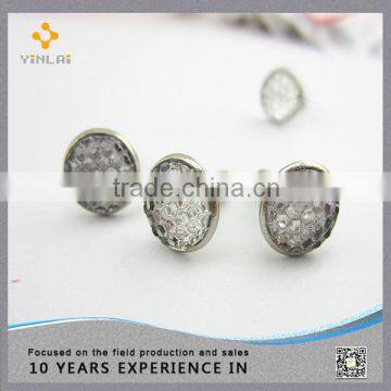 Fashion 10mm Clear Crystal Rivet For Decoration