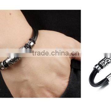 2016 Top Quality Cowhide Leather Magnetic Buckle Wholesale