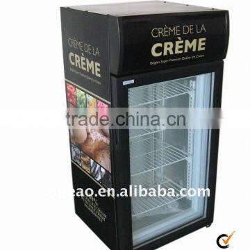 display freezer, ice cream freezer