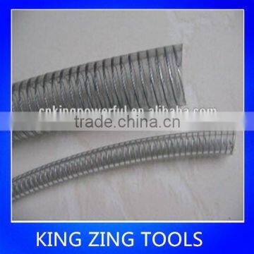 Pvc flexible spiral steel wire reinforced hose----------------Chat now(24hours)