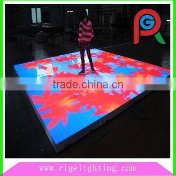 China Best Selling Item LED Video Dance Floor portable dance floor led colorful interactive dance floor