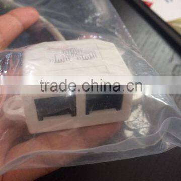 telephone ADSL splitter / Ethernet RJ45 Splitter / ADSL filter