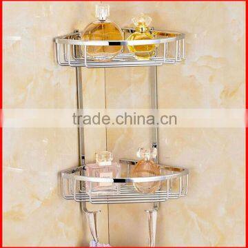 Sanitary product hanging brass bath conner basket 12316