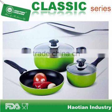 Wholesale Cookware, Non Stick Cookware, 6pcs Aluminum Cookware