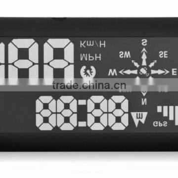 GPS Car HUD Head Up Display Speedometer Speed Display