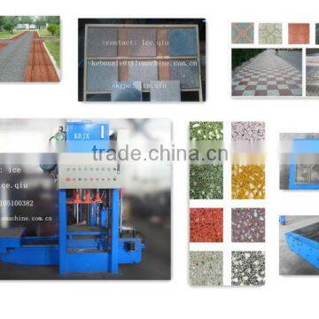 KB-125E/400 Concrete 300*300mm floor tile making machine