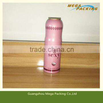 Wholesale empty aluminum aerosol spray bottle, empty spray can for perfume