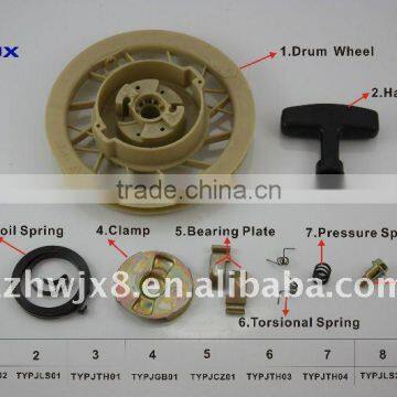 GX240 GX270 173F Recoil starter assy For Small Gasoline Generator Spare Parts