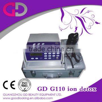 2016 guangzhou best portable negative ion foot detox machine