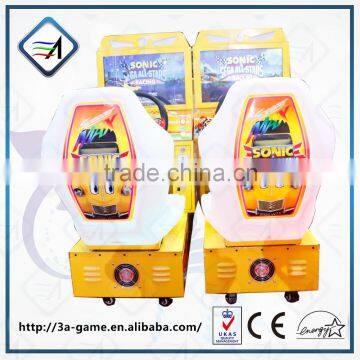 Amusement 22" LCD Monitor Arcade Simulator Driving Car Racing Machine photo-3