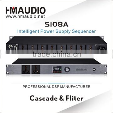 S108A Professional Digital Intelligent Power Supply Sequencer