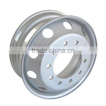 Hot Sale Truck Trailer Tubeless Steel 22.5 Rim in China